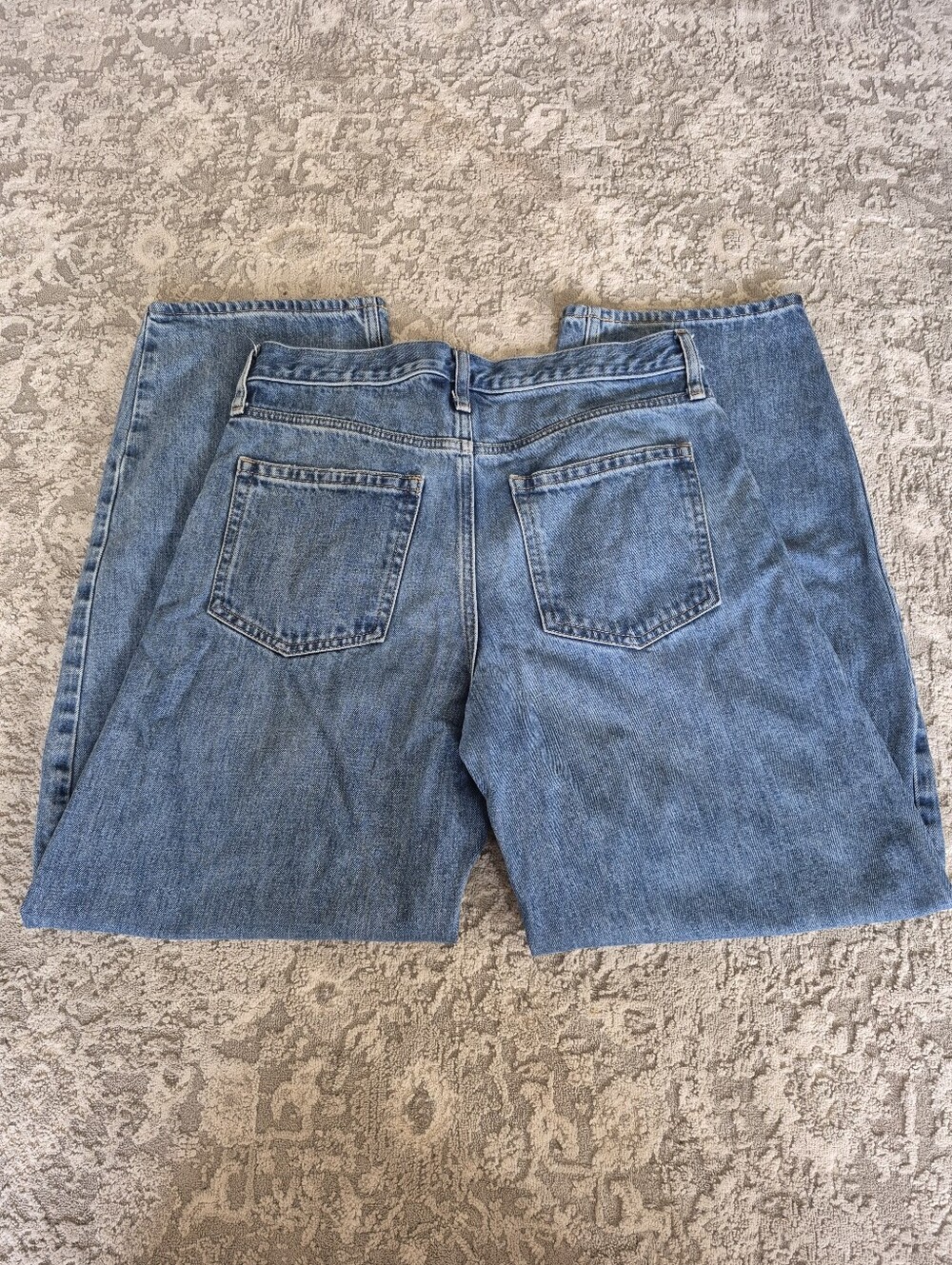 Gap Women's Y2K 90s Streetwear High Rise Barrel Medium Wash Denim Jeans Size 6 - Picture 6 of 6